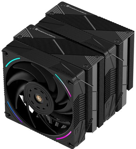 Thermalright Phantom Spirit 120 EVO CPU-Luftkühler, 7 Heatpipes CPU-Kühler, Dual 120 mm TL-K12 PWM Lüfter, AGHP 4.0 Technilogie, S-FDB Lager, für AMD AM4 AM5/Intel 1700/1150/1151/1200, PC-Kühler