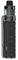TVDC Voopoo Drag X2 Pod Kit, 5-80 W Adjustable, Display 0.96 TFT Screen, Battery Capacity 18650 * 1 (Not included), Sturdy and Stylish, 2ml Cartridge No Nicotine (Checkered Black)