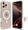 Spigen Cover per iPhone 16 Pro Max, Ultra Hybrid T MagFit [Copertura abilitata per il Controllo fotocamera] Compatibile con MagSafe - Clear White