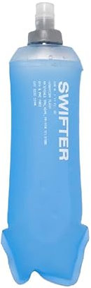 SWIFTER Soft Flask 500ml | Running Water Bottle | Collapsible Water Bottles | Handheld Water Bottle Running | Leakproof | Trail Running Hydration Flask | Soft Water Bottle for Marathon, Hiking