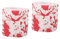 Healvian Klopapier Halloween 2 Rollen 万圣节卷纸，鬼节纸巾，厕纸，血手掌，印刷纸巾 Papier Toilette Kugeln Ruhe in Frieden Grusel Thematisiert Blutig Halloween-platte Maut Halloween Gedruckt Schläger Spülbar Gewebe Rot