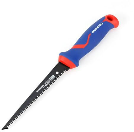 WorkPro WP215017 - Sierra profesional de corte rápido para paneles de yeso (150 mm)