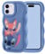 Nintora-C Compatible with iPhone 11 Case Cover, Cute 3D Cartoon Cool iPhone 11 Case, Soft Silicone Shockproof Anti-Drop Full Protective Funny Case Skin Shell Cover for iPhone 11 Blue