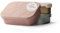 MAMEIDO Brotdose personalisiert 1200ml, flexiblem Trenner & Silikondeckel, Lunchbox mit Namen, Vesperbox mit Gravur, Brotbox mit Fächern (Cotton Candy, 1,2l)