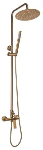 NERI Plus Colonne de douche en cuivre brossé Bronze mural