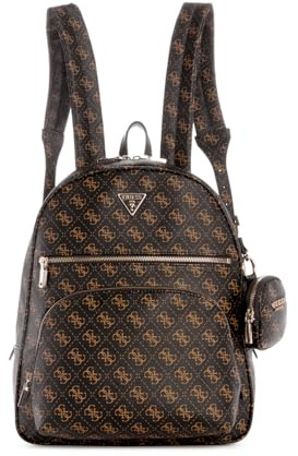 GUESS Power Play II Tech Backpack L Brown Logo