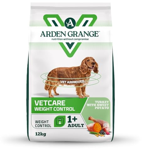 Arden Grange VetCare Weight Control Adult Dry Dog Food - Turkey with Sweet Potato (12kg)