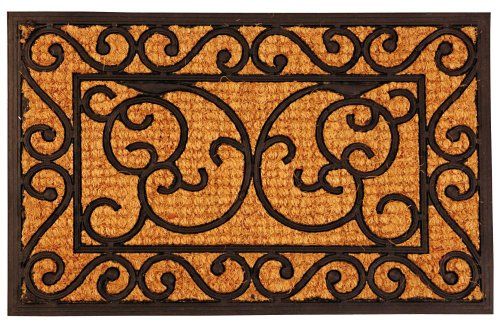 Esschert Design Esschert Design, Rubber doormat/cocos S, RB21, Rubber and coir, 75 x 45 cm, Brown