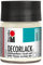 Marabu 11300005100 - Decorlack Acryl Farblos 100, 50 ml, hochglänzender Acryllack auf Wasserbasis, wetterfest, speichelfest, zum Malen, Schablonieren und für Serviettentechnik
