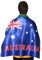Australische Flagge, Weltmeisterschaft 2018, tragbar, Kostüm-Zubehör, für Sportveranstaltungen und Nationaltage, 1 Stück