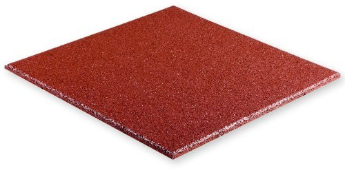 Tapis anti-bruit pour machine à laver - Tapis anti-vibration - Amortisseur de vibrations - En granulés de caoutchouc de couleur marron rouge