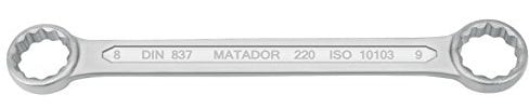 MATADOR Doppelringschlüssel, 8 x 9 mm, 0220 0809