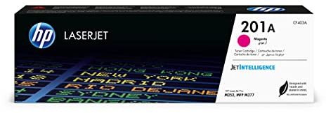 HP 201A (CF403A) Magenta Original Toner für HP Color Laserjet Pro M252, M274n, M277, Rot