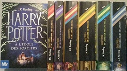 Harry Potter en 7 tomes (H.P. à l'école des sorciers/H.P. et la chambre des secrets/H.P. Et le prisonnier d'Azkaban/H.P. et la coupe de feu/H.P. et l'ordre du phénix/H.P. et le prince de sang-mêlé/H.P. et les reliques de la mort).