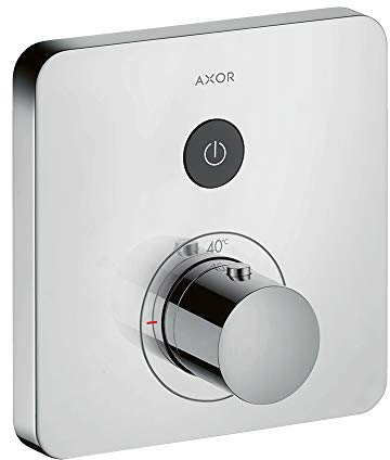 AXOR 36705000 ShowerSelect Thermostatic Mixer for 1, Chrome, one Outlet