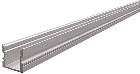 Reprofil AU-02-10 hohes U-Profil für 10-11,3 mm LED Stripes, eloxiert, 2000 mm, silber matt 970121