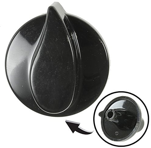 Belling Genuine Solitaire Country Chef Oven Cooker Hob Black Control Switch Knob