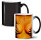 Wellcoda Frau Kunst Farbwechselbecher, Tasse - Großer, Easy-Grip-Griff, Wärmeaktiviert, Ideal für Kaffee- und Teetrinker
