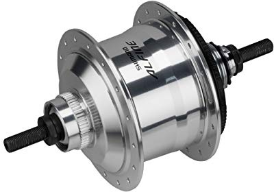 Shimano SG-S7001 Alfine 11-speed disc hub without fittings, 135 mm, 32h, silver
