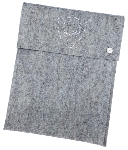 zigbaxx eReader Hülle PLATZHIRSCH Case Sleeve Filz u.a. für Kindle, Kindle Paperwhite, Kindle Oasis 3-2020/2019/2018 - Schutzhülle aus 100% Woll-Filz - pink beige grau braun anthrazit – Geschenk