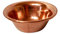 Copper Garden Kupferschale 11,7 x 11,7 x 4,8 cm I Hitzebeständige Kupferschüssel klein zur optimalen Temperaturübertragung I Einsatz als Räucherschale/Servierschale/Sauna Aromaschale uvm.