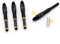 CUESOUL TERO Schwarz AK7 Dart Vorbauten Dartschäfte Eingebauter Federteleskop, 4er Set-D (CS-AK7 + 1)