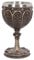 Nemesis Now Grail B4507N9 Calice en résine et Acier Inoxydable 17 cm