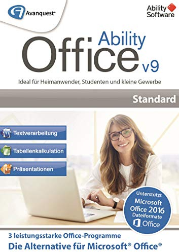 Ability Office 9 | Standard | PC | PC Aktivierungscode per Email