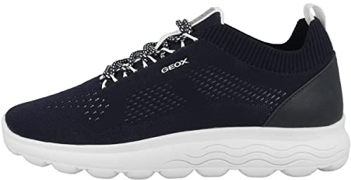 Geox D Spherica A, Sneakers Donna, Blu Navy, 40 EU