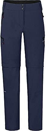 Bergson Valli Zip-Off | Damen Radhose, robust elastisch, Peacoat Blue [368], 38 - Damen