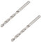 Utoolmart Broca helicoidal de 7,9 mm Broca de acero de alta velocidad HSS-4241 para acero Aleación de aluminio 2 piezas