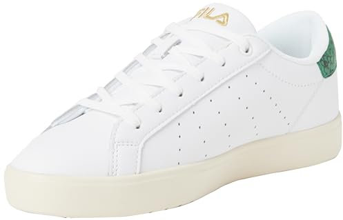 FILA Damen LUSSO F wmn Sneaker, White-Verdant Green, 38 EU