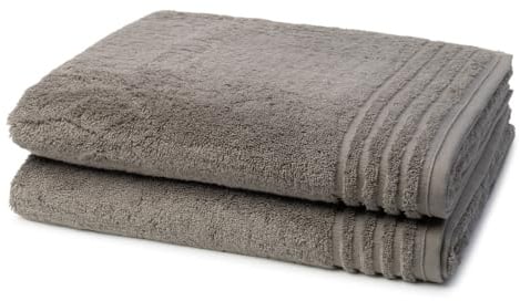 Vossen - 2 teiliges Frottier-Set - Vienna Style Supersoft (2 X Duschtuch im Set) - 620 g/m2 - Baumwolle - Frottee - saugstark - weich und flauschig - Pepplestone