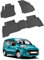 Auto Fußmatten Kompatibel mit Peugeot Bipper 2007-2023 Geruchlos 4.5D Passform Allwetter Automatten 5 Teilige | Antirutschmatte Hoher Rand Gummimatten Schwarz Fussmatten Vorne Hinten Autoteppich