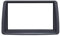 iFutniew 7 pollici 2 DIN autoradio autoradio fascia audio MP5 installazione cruscotto pannello telaio adattatore per 2003-2012 Panda