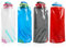 WZHHDM Foldable Water Bottle, 4 Pcs Collapsible Water Bag with Carabiner Clip, 700 ml Portable Outdoor Drinking Bag for Gym Travel Hiking Running
