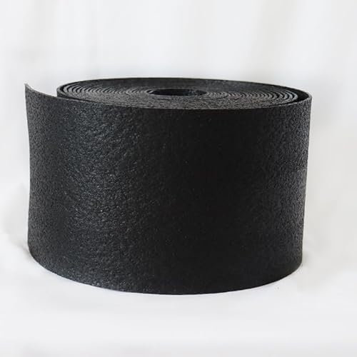 Jardiprotec Bordure, Bordure de Jardin Flexible en Plastique recyclé, Noir, 15cm x 10m