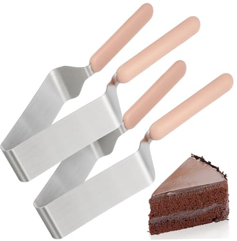 HOMOCONO Weihnachten Party Tortenteiler Edelstahl Kunststoff für Kuchen