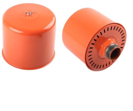 Silenziatore compressore d'aria a cinghia, silenziatore acustico, pompa di aspirazione, guscio di ferro, quattro dimensioni (33 × 1,5 mm)