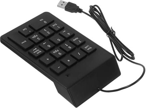 Hemobllo Teclado USB De Teclas para Laptop Teclado Portátil para Finanzas y Contabilidad Compatible Pc y Laptop