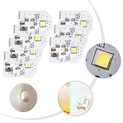Eficiente bombilla LED de repuesto para refrigeradores GE 10 piezas WR55X11132, instalar