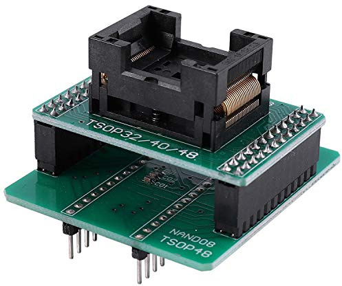 ISTOVO Andk Tsop48 Nand Adapter Nur für Minipro Tl866Ii Plus Programmierer für Nand Chips Tsop48 Adapterbuchse