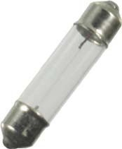 S+H Soffittenlampe 6x31 mm Sockel S5,5 13,5-15 Volt 1,2 Watt