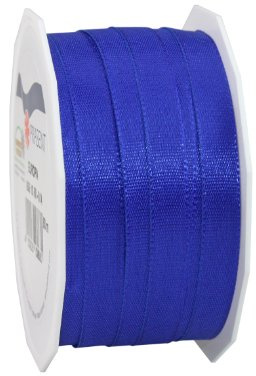 Präsent - EUROPA Geschenkband - royalblau - 50-m-Rolle 10 mm