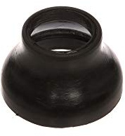 Topfmanschette am Steuerkopf für Berliner Roller, Wiesel (Gummi) - für IWL