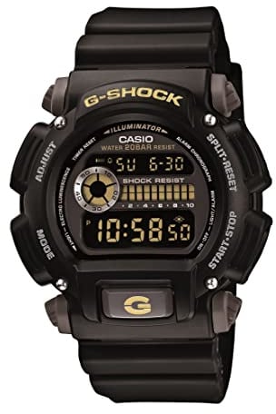 Casio Men's 'G-Shock' Quartz Resin Sport Watch , Black