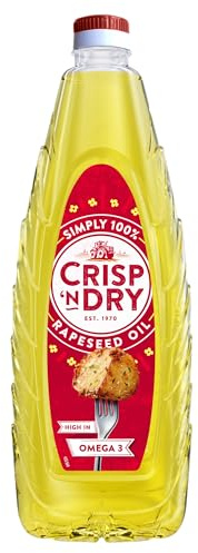 Crisp N Dry Rapeseed Oil, 1 Litre (Pack of 1)