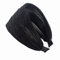 YiyiLai Serre-tête Large Ruban Bande Femme Bandeau Coiffure Accessoire Vintage Casual Soirée Noir
