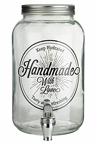 Maison by Premier - Glass Drinks Dispenser - 3500ml - Ideal for picnics and summer BBQs