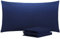 NTBAY 2 Pack 100% Brushed Microfiber Plain Pillowcases, 1800 Super Soft and Cozy, Wrinkle, Fade, Stain Resistant with Envelope Closure Bed Pillow Cases, 50x90 cm, Navy